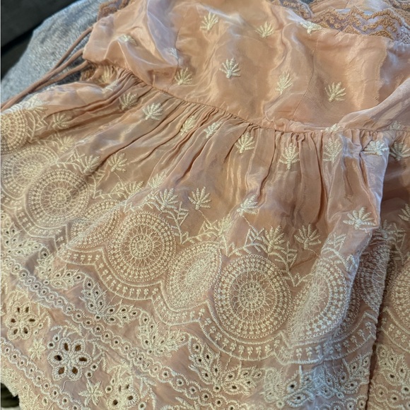 Free People tie front cami top - Picture 6 of 9